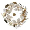 Светильник подвесной светодиодный St luce Dahlia Sl1518.303.10 17 м² теплый белый (желтый) свет цвет золотистый