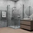 Керамогранит Керамопро Бетон Salvena Dark Grey 60x60 60x60см цвет серый
