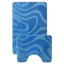 Коврик для ванной комнаты L'CADESI 001283 80x50см цвет разноцветный