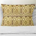 Наволочка Zaberite Мароканские узоры Золотой кофе 8857Н, 30x50 см