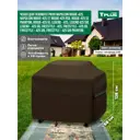 Чехол для газового гриля Tplus Napoleon T027043 145x68x128 см шоколад