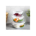 Контейнер для пищевых продуктов Elan gallery 0.8 л стекло цвет белый, прозрачный