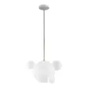 Светильник подвесной LOFT IT 2030-P4 Bolle 1 лампа 3 м² цвет белый