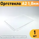 Органическое стекло А2 420x594x1.8мм пластик 1шт