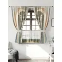 Комплект штор Comfy way Иномик - 87 CW705087-160 на шторной ленте 160x150 см цвет бежевый