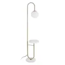 Торшер Loft it Sonni 10145 gold со столиком цвет белый