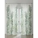 Тюль Comfy Way Алоуна - 12 CW580012-240 150x240 см на шторной ленте цвет зеленый 2 шт