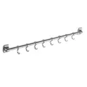 Крючок для ванной Haiba HB209-8 цвет хром 8шт