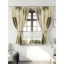 Комплект штор Comfy way Иномик - 68 CW705068-160 на шторной ленте 160x150 см цвет зеленый