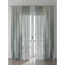 Тюль Comfy Way Алоуна - 23 CW580023-240 150x240 см на шторной ленте цвет зеленый 2 шт