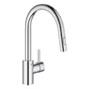 Смеситель для кухни Eurosmart Cosmopolitan Grohe излив 18.80 см цвет хром