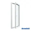 Окно ПВХ Deceuninck Форвард одностворчатое 70x110см правое однокамерный стеклопакет
