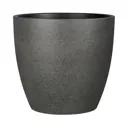 Кашпо Песок Композит d 44 см 39.8 см 40 л бетон серый/серебристый