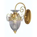 Бра Arte Lamp Schelenberg A4410AP-1SR, цвет прозрачный