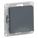 Переключатель перекрестный встраиваемый Systeme Electric AtlasDesign ATN000771 1 клавиша цвет темно-серый