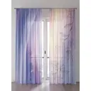 Тюль Comfy Way Алоуна - 198 CW580198-240 150x240 см на шторной ленте цвет синий 2 шт