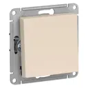 Выключатель встраиваемый Systeme Electric AtlasDesign ATN000271 1 клавиша цвет бежевый