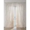 Тюль Comfy Way Алоуна - 82 CW580082-240 150x240 см на шторной ленте цвет бежевый 2 шт