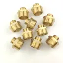 Ниппель Профитт 1"x1/2" НР латунь 10 шт