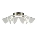 Люстра потолочная светодиодная St luce Fairy Sl6235.102.20 7 м² теплый белый (желтый) свет цвет серый/серебристый