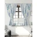 Комплект штор Comfy way Иномик - 55 CW705055-160 на шторной ленте 160x150 см цвет белый