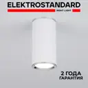 Светильник точечный накладной Electrostandard DLN101 GU10 WH белый 3 м²