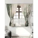 Комплект штор Comfy way Иномик - 10 CW705010-160 на шторной ленте 160x150 см цвет бежевый