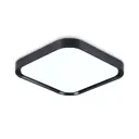 Светильник настенно-потолочный светодиодный Ambrella light Fz1262 6 м² нейтральный белый свет цвет черный