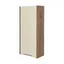 Шкаф для ванной подвесной Aquaton Оливия 1A254703OLVGL 35x80см цвет бежевый