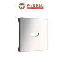 Накладка Werkel для розетки HDMI глянцевый никель