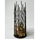 Подсвечник бронзовый 21.5 см