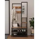 Вешалка напольная Letta Frame 82x181.3x35 см Металл цвет дуб вотан