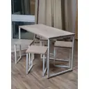 Стол прямоугольный Diko loft 90x60 см лдсп цвет ясень шимо светлый