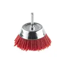 Кордщетка Hammer Flex 207-216 75мм, чашеобразная нейлоновая, с хвостовиком