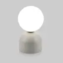 Настольная лампа Tk lighting Miki A068385 цвет серый/серебристый