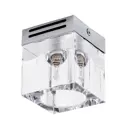 Точечный светильник встраиваемый LIGHTSTAR 104010 Alta qube 3 м² цвет хром