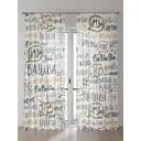 Тюль Comfy Way Алоуна - 13 CW580013-240 150x240 см на шторной ленте цвет серый 2 шт