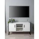 Комод Letta Frame 2 ящика 114x60.4x40.3 см металл цвет белый