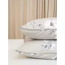 Комплект постельного белья Ilma Цветы на сером фоне семейный перкаль разноцветный SMK-021