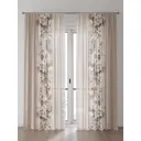 Тюль Comfy Way Алоуна - 63 CW580063-240 150x240 см на шторной ленте цвет бежевый 2 шт