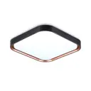 Светильник настенно-потолочный светодиодный Ambrella light Fz1265 6 м² нейтральный белый свет цвет черный