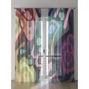 Тюль Comfy Way Алоуна - 37 CW580037-240 150x240 см на шторной ленте цвет синий 2 шт