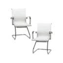 Офисное кресло Dobrin Cody lmr-102n 53.50x88x60 см искусственная кожа цвет белый
