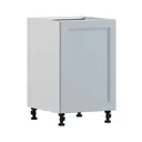 Напольный шкаф Регина Столплит 50x82x56 см МДФ цвет серый