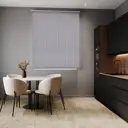 Комплект вертикальных жалюзи Унистайл Vzhorser 135x185 см алюминий цвет серый