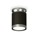 Светильник точечный накладной Ambrella light Xs8142040 2 м² цвет черный