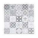 Комплект панелей ПВХ Центурион Пэчворк грей 482x482x2мм 2.3м² 10шт