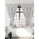 Комплект штор Comfy way Иномик - 85 CW705085-160 на шторной ленте 160x150 см цвет синий