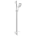 Душевой гарнитур Grohe 26587000 Rainshower SmartActive 130 Cube, 3 вида струй, хром