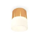 Светильник точечный накладной Ambrella light Xs8121011 2 м² цвет золотистый